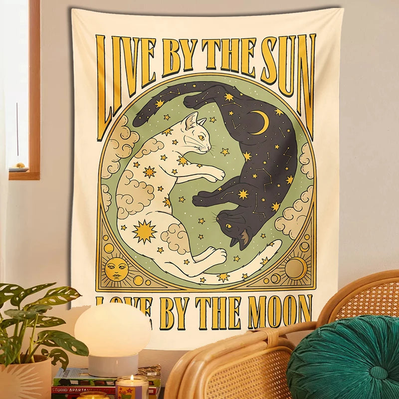 Cat Sun Moon Tarot