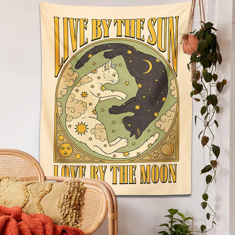Cat Sun Moon Tarot