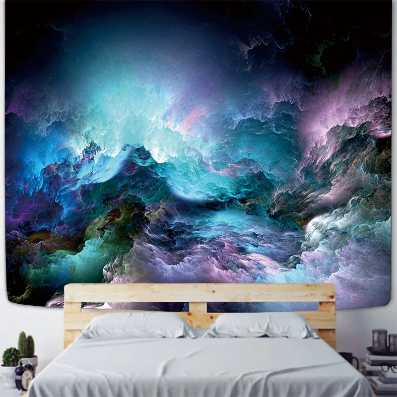 Cosmic clouds and ethereal colors