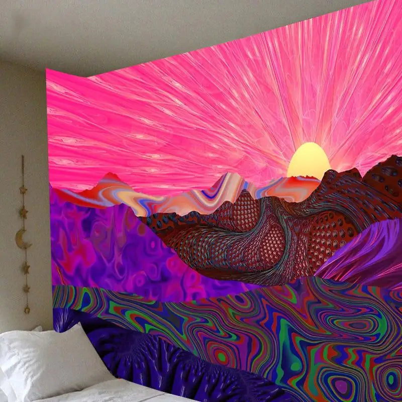 Élevez votre décoration intérieure avec notre Tapisserie Murale Soleil Psychédélique.
Un design cosmique vibrant associant soleil, lune et constellations pour créer une ambiance magique et inspirante dans n’importe quelle pièce.
Points forts :
• Illustration cosmique colorée et dynamique
• Tissu doux, léger et ultra résistant
• Facile à installer sans abîmer les murs
• Idéale en tenture murale, nappe ou toile de méditation
• Cadeau parfait pour amateurs de décoration spirituelle et psychédélique
Caractéri
